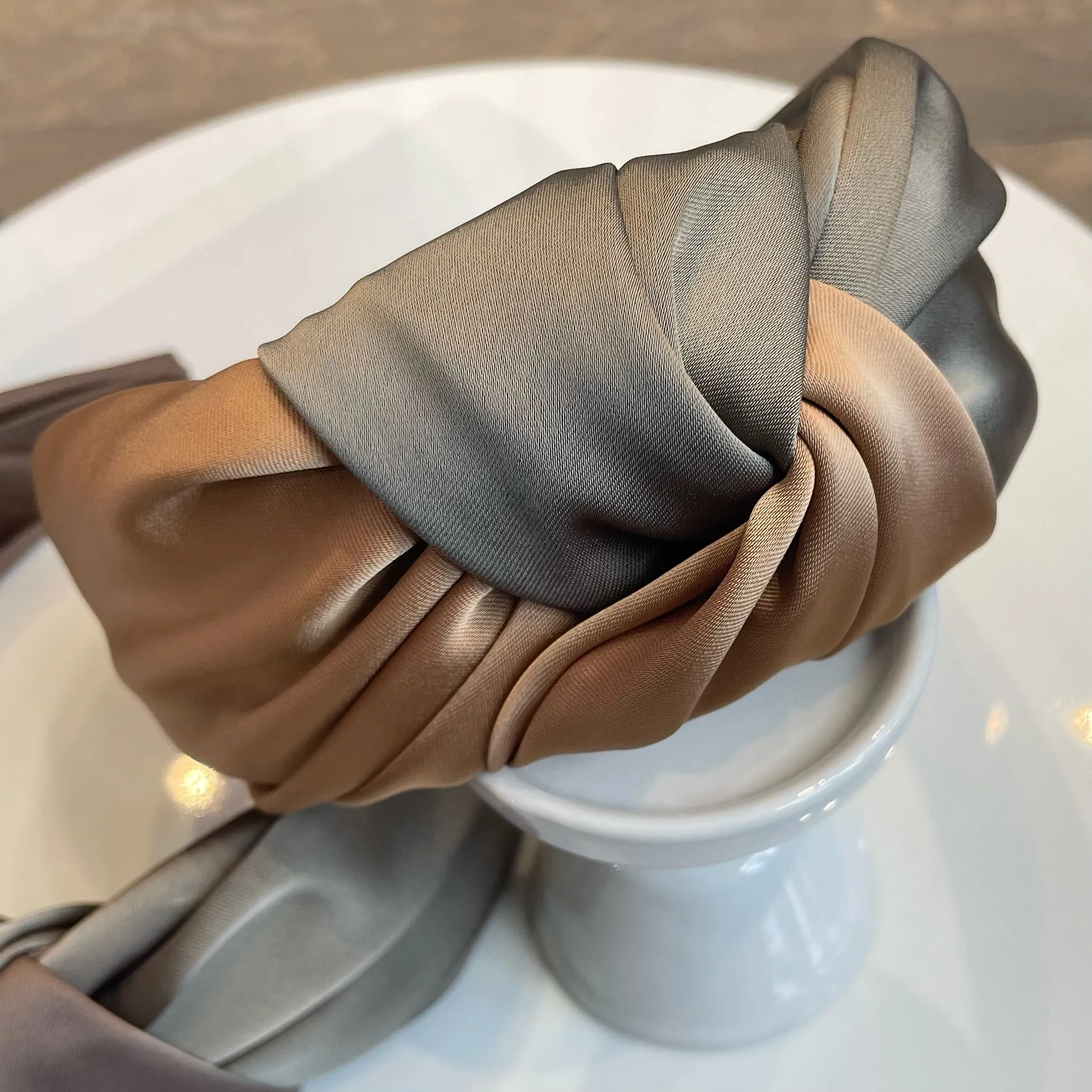 Simple Knot Satin Headband