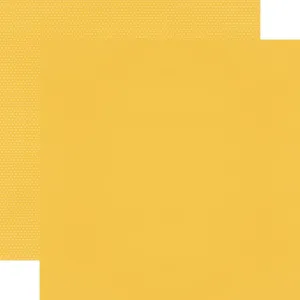 Simple Stories - Color Vibe - Bolds - 12x12 Single Sheet - Dandelion