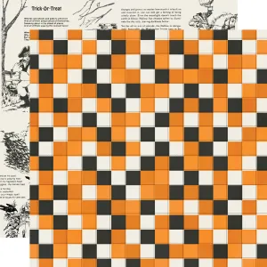Simple Stories - Scary Stories - 12x12 Single Sheet - So Ghostly