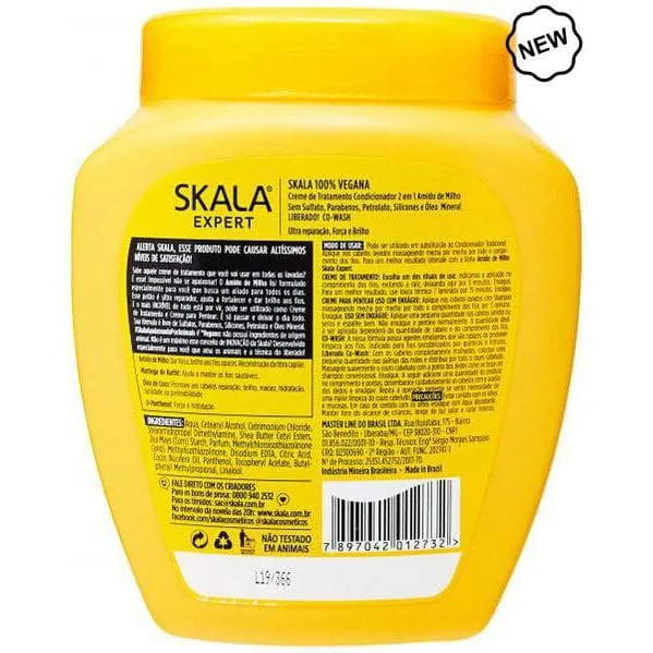  Skala Amido De Milho Creme 1000g 2 in 1