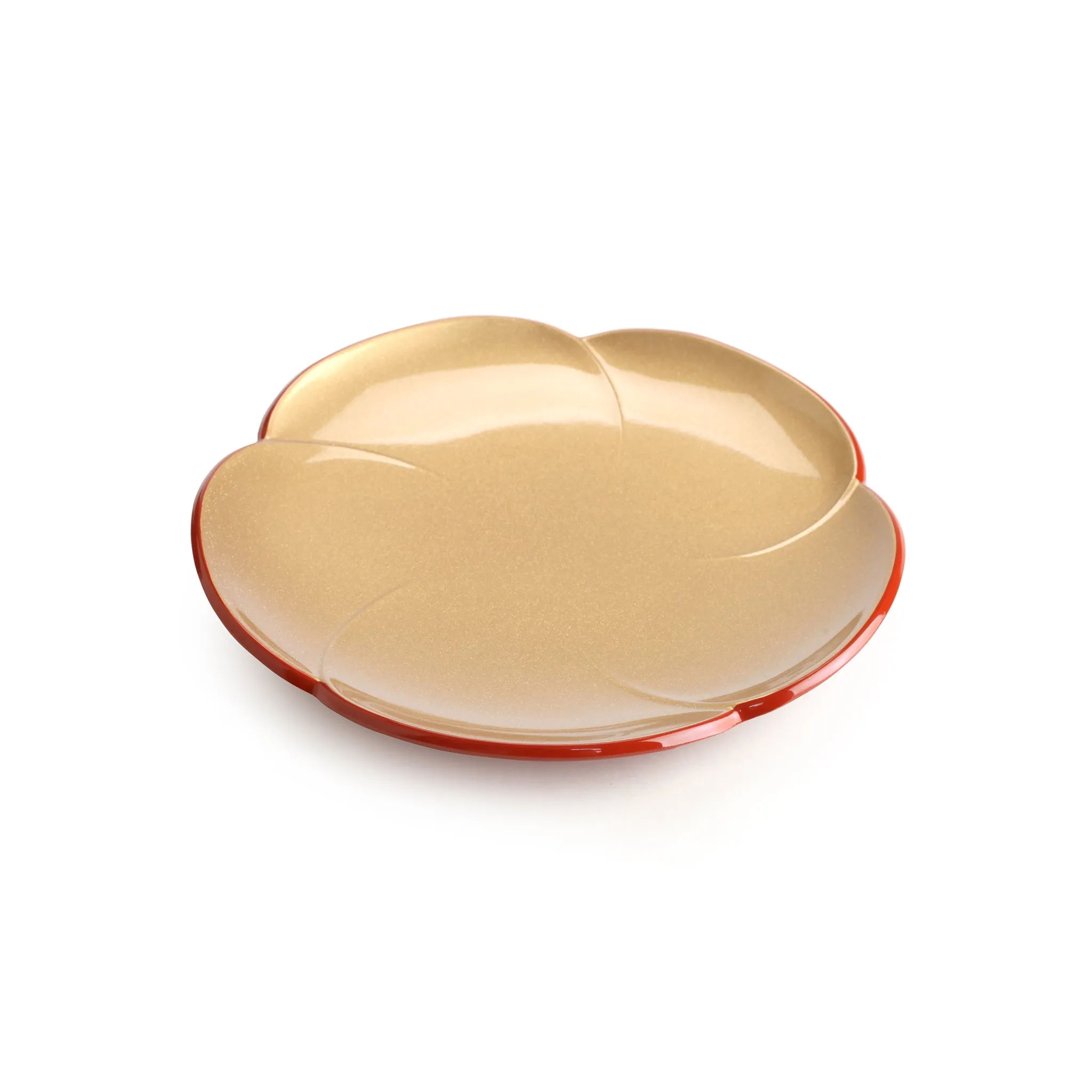 Small Golden Lacquer Plates
