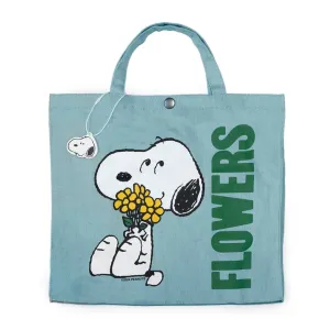 Snoopy Flowers Tote Bag