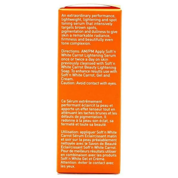 Soft & White Swiss Carrot Toning Serum 30 ml