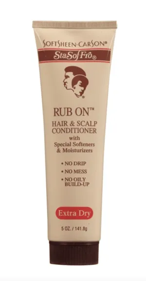 Softsheen Carson Sta-sof- Fro - Gel hydratant "Hair & Scalp Conditioner Rub On" - 141,8g