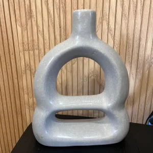 Stoneware Figure 8 Vase