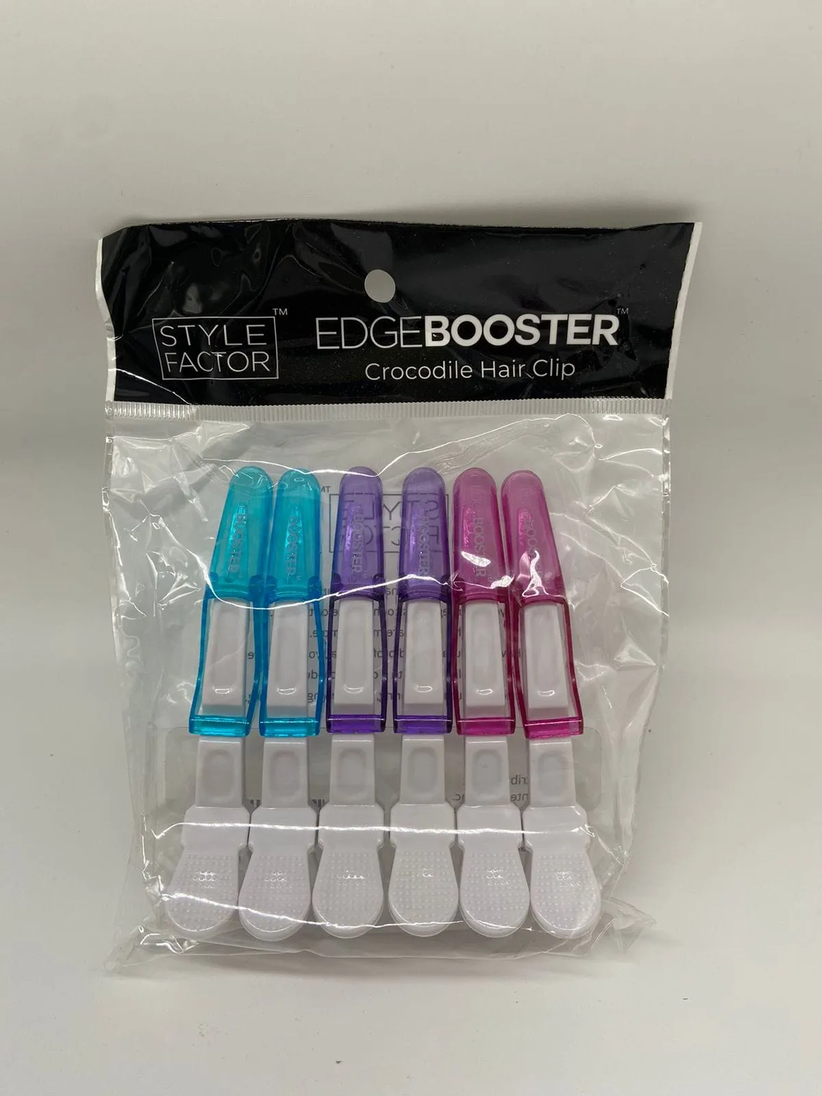 Style Factor - Edges Factor - Pince à Cheveux "crocodile" - 6pcs