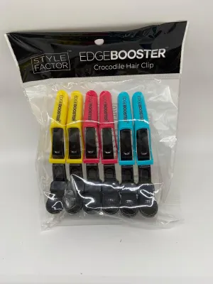 Style Factor - Edges Factor - Pince à Cheveux "crocodile" - 6pcs