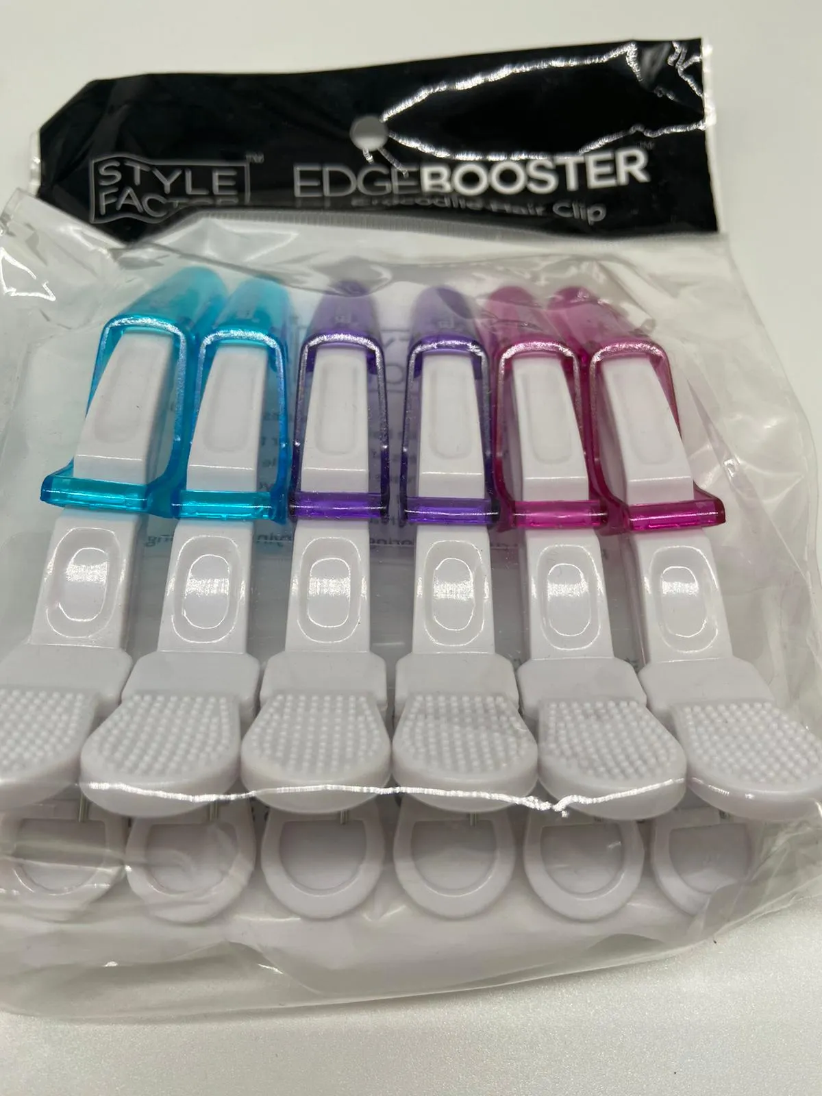 Style Factor - Edges Factor - Pince à Cheveux "crocodile" - 6pcs