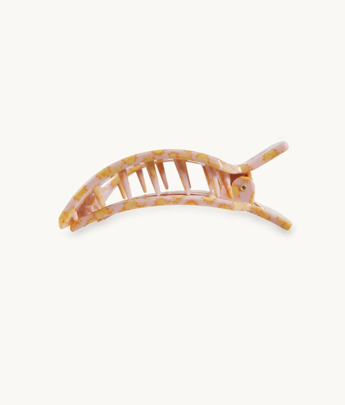Sunny Days Ahead Small Flat Square Hair Clip