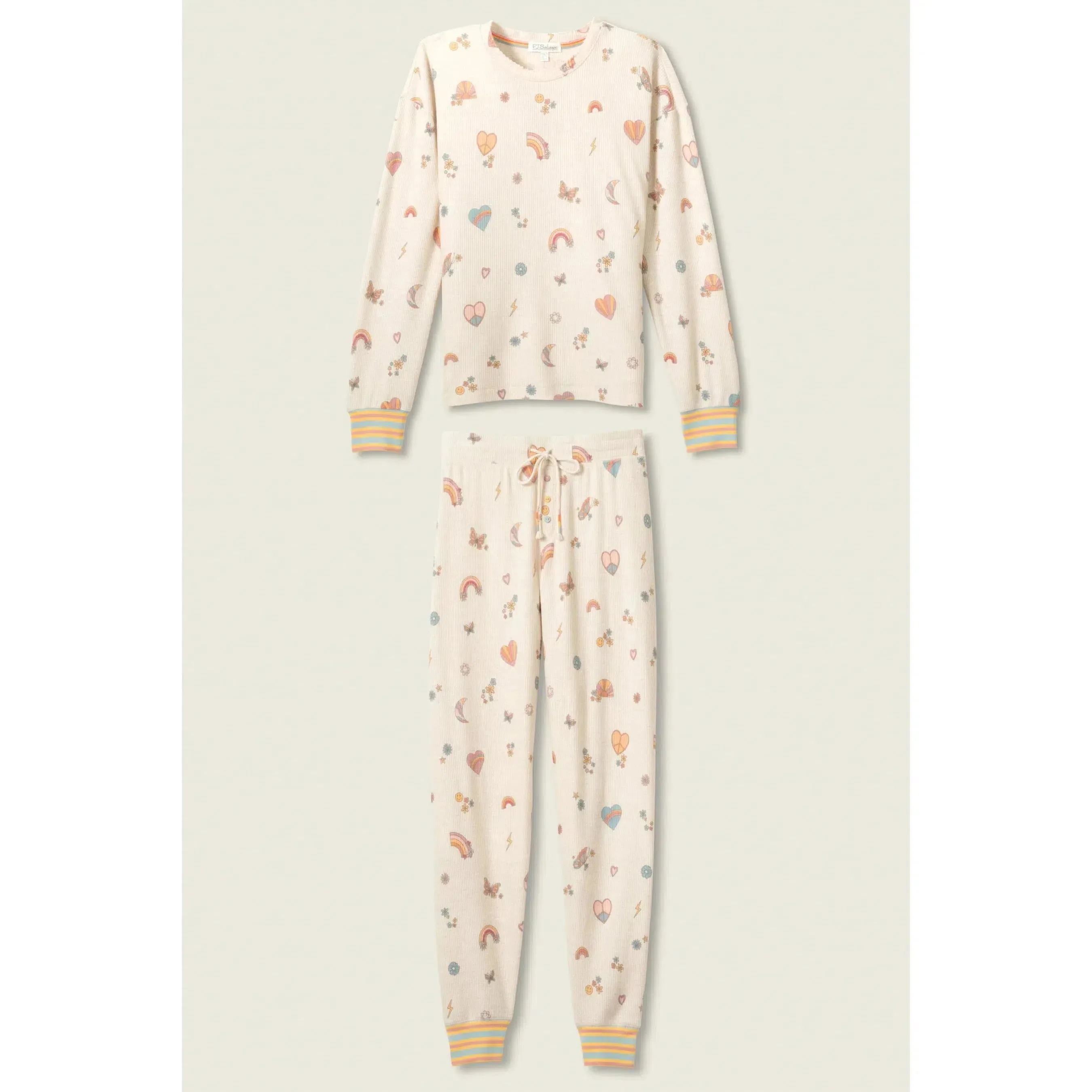 SUNSHINE ON MY MIND BANDED PANT SET