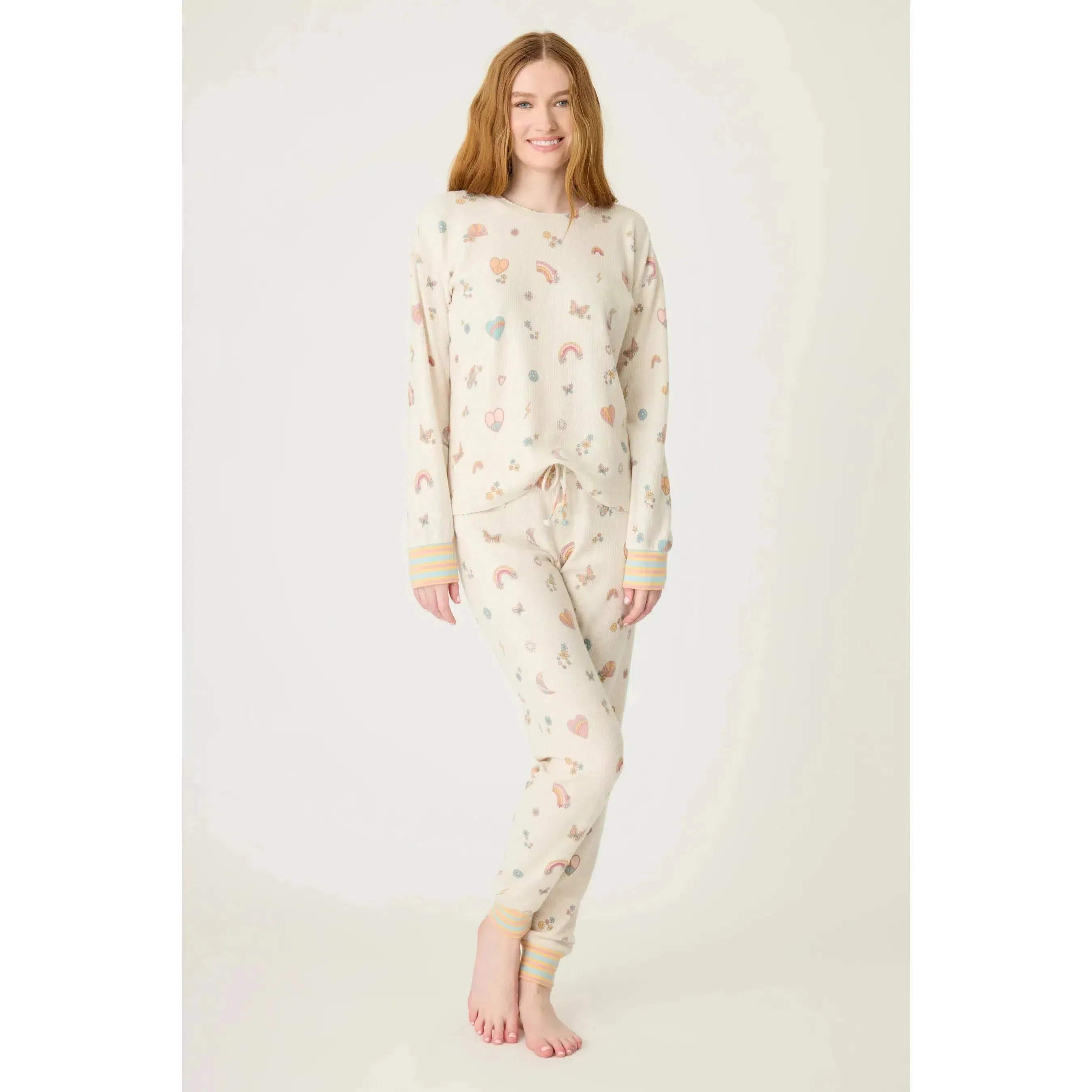 SUNSHINE ON MY MIND BANDED PANT SET