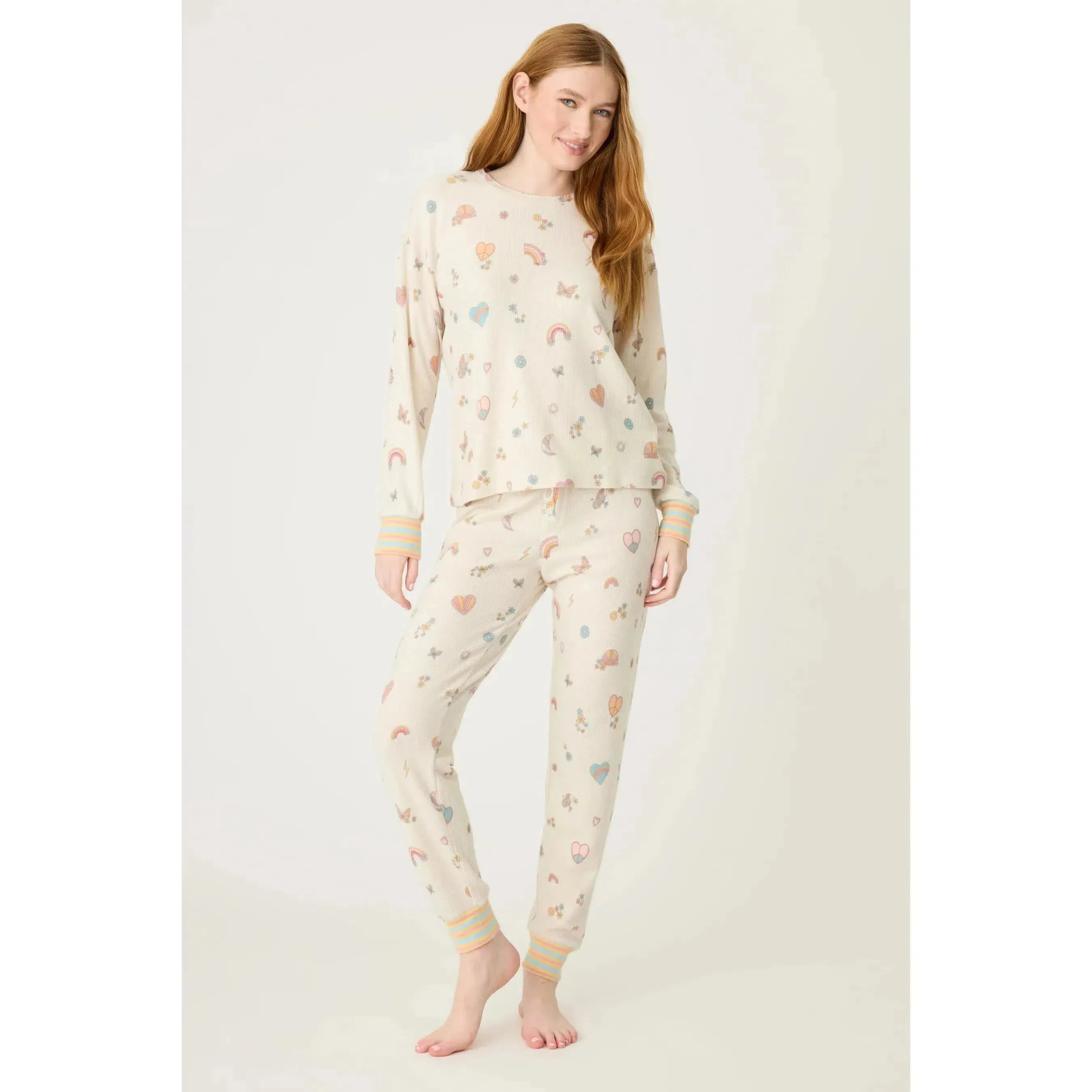 SUNSHINE ON MY MIND BANDED PANT SET