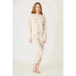 SUNSHINE ON MY MIND BANDED PANT SET