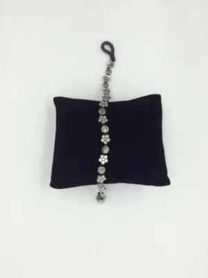 Suzie Blue Flower Charm Bracelet