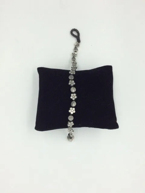 Suzie Blue Flower Charm Bracelet