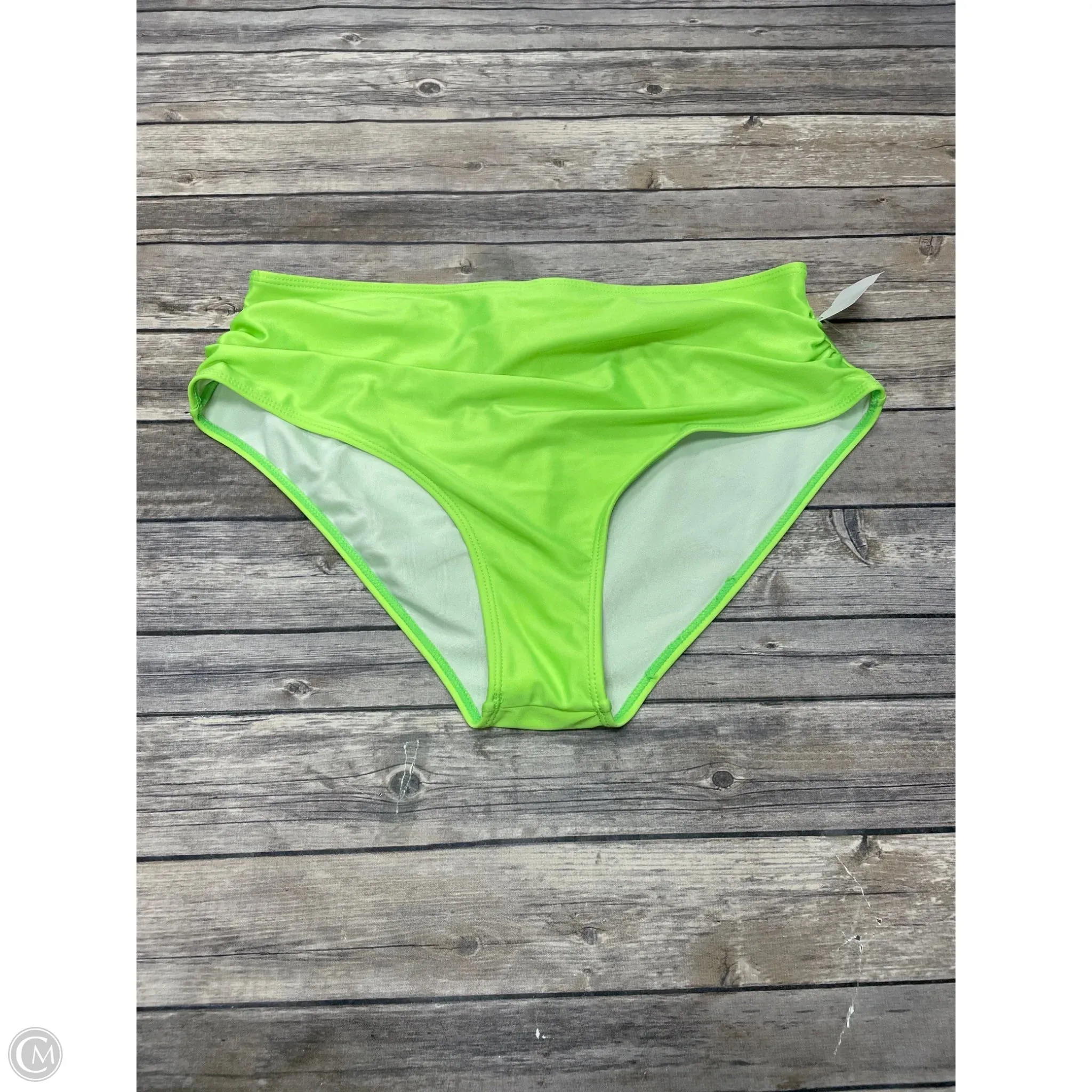Swimsuit 2pc By Cmf In Green, Size: 2x