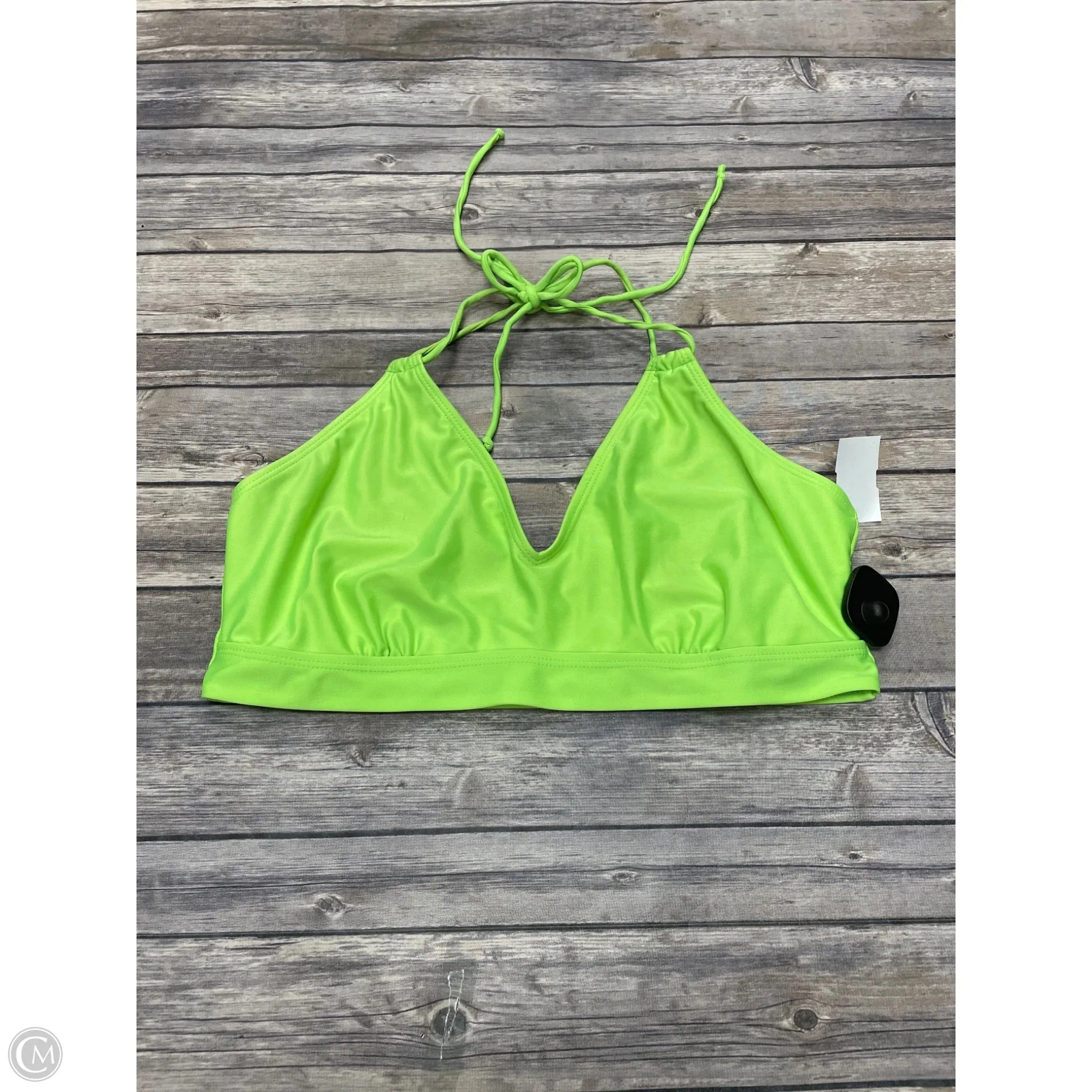 Swimsuit 2pc By Cmf In Green, Size: 2x