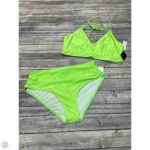 Swimsuit 2pc By Cmf In Green, Size: 2x