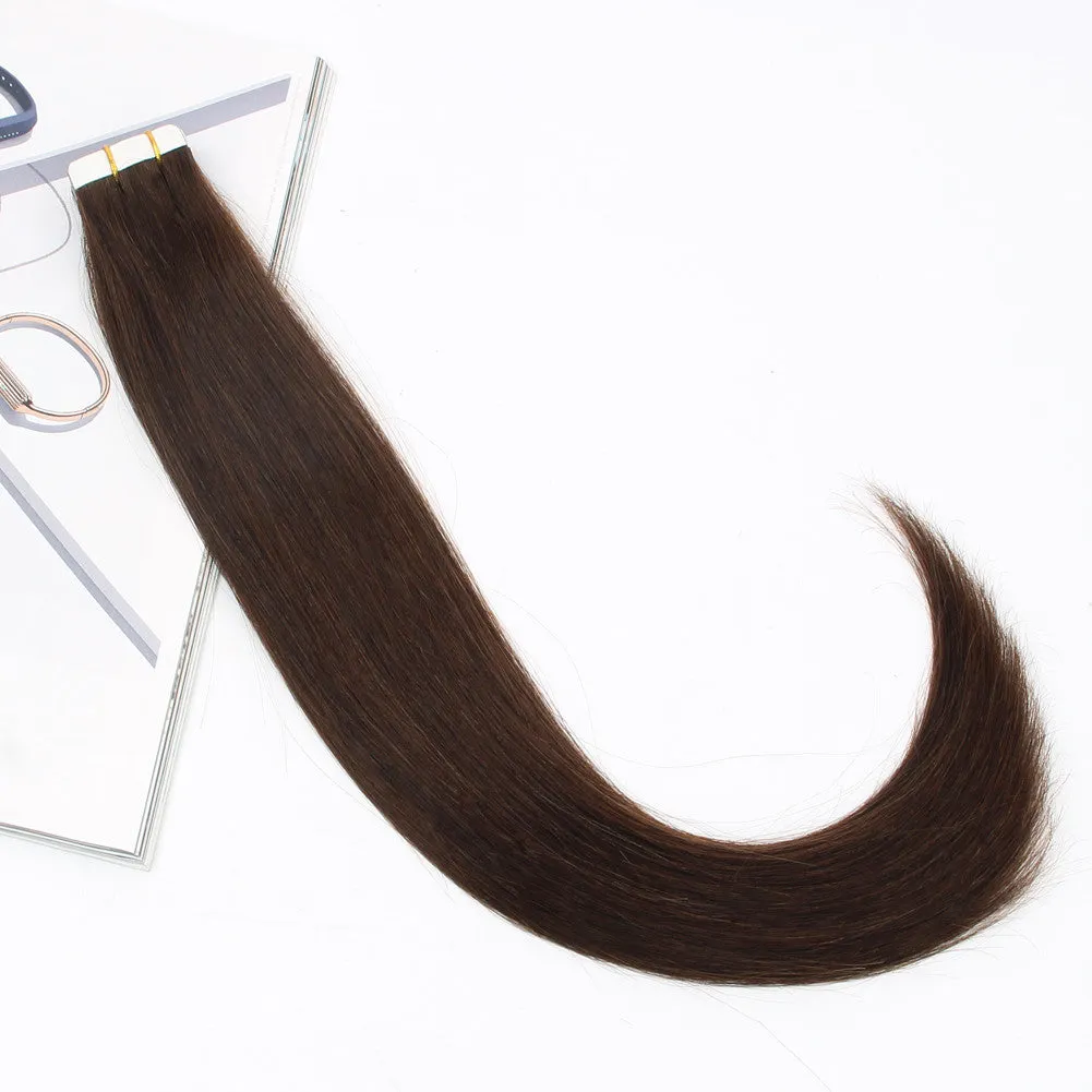 Tape  In Hair Extension #3 Medium Dark Brown 14inch & 16inch