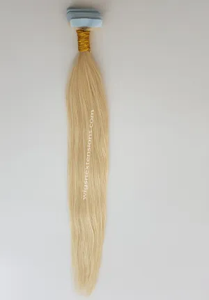 Tape In Remy Human  Hair Extensions High Grade Colour # 613 High Grade 24 Inches