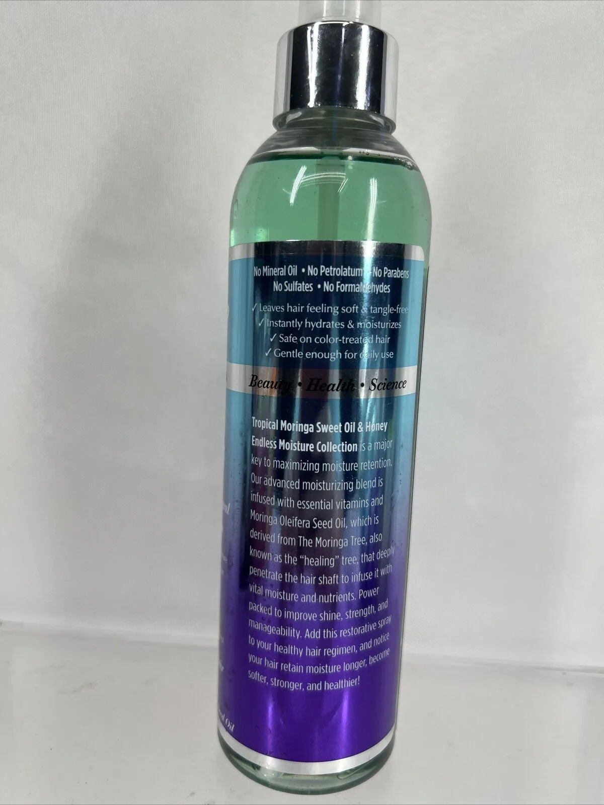 The Mane Choice Tropical Moringa Restorative Spray Curly Wavy Kinky Hair 8 oz