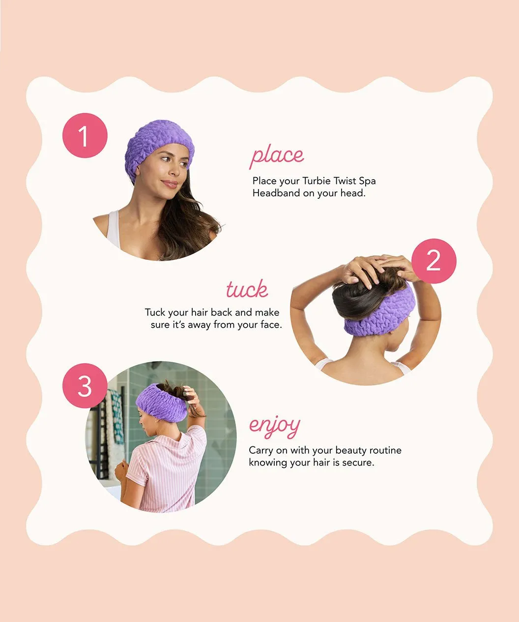 The Turbie Band® Four Pack - Extra Wide Headband