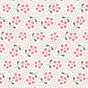 Tilda Meadow Basics Meadows Pink 130082 by Tone Finnanger