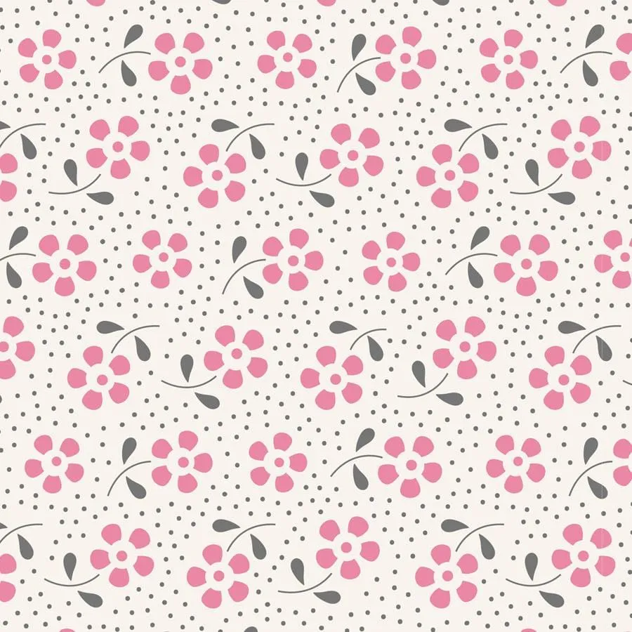Tilda Meadow Basics Meadows Pink 130082 by Tone Finnanger