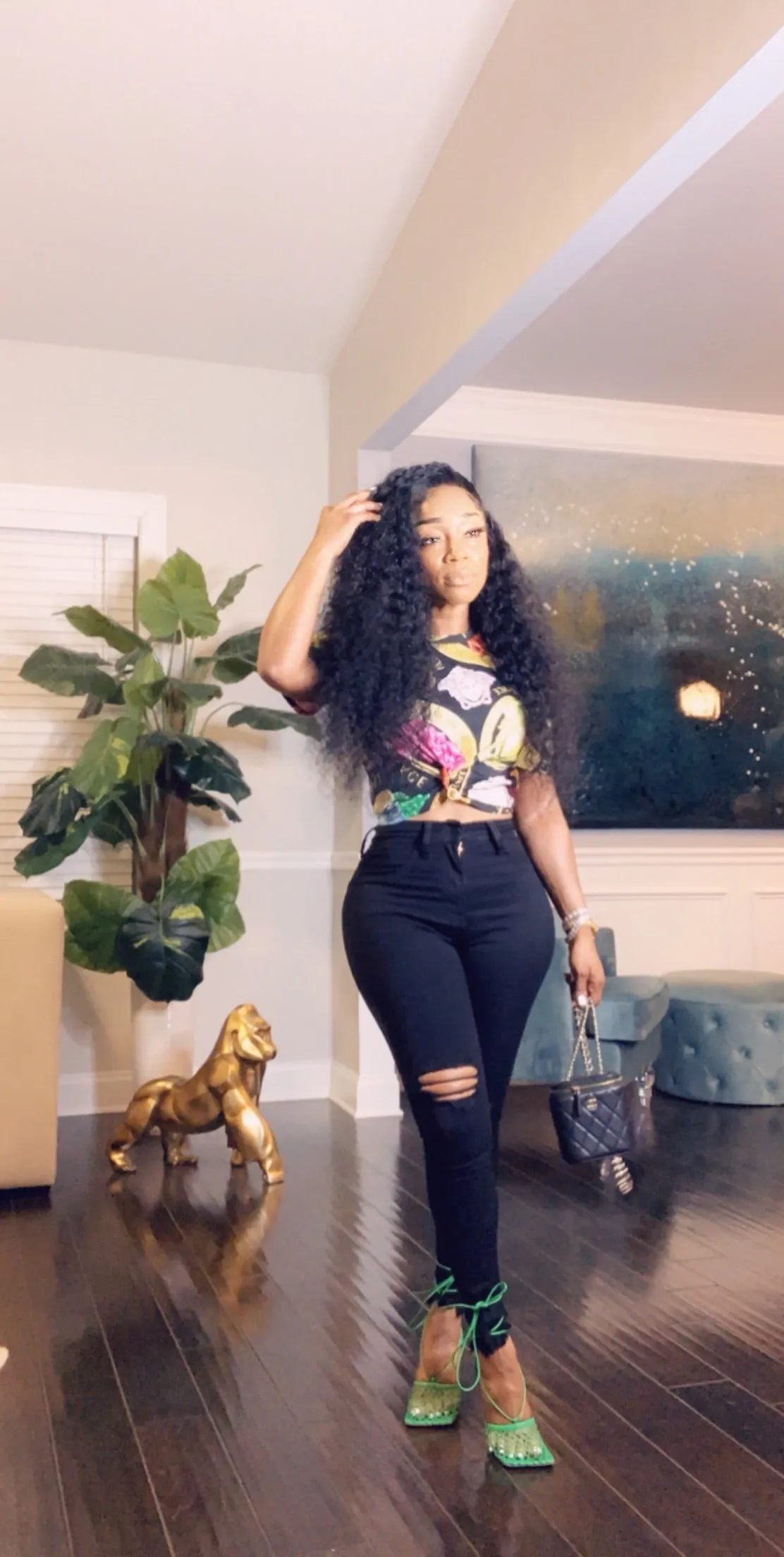 Transparent Cambodian Mink Lace Front DeepWave Wig