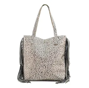 Trisha - All Embossed w/ Silver tool