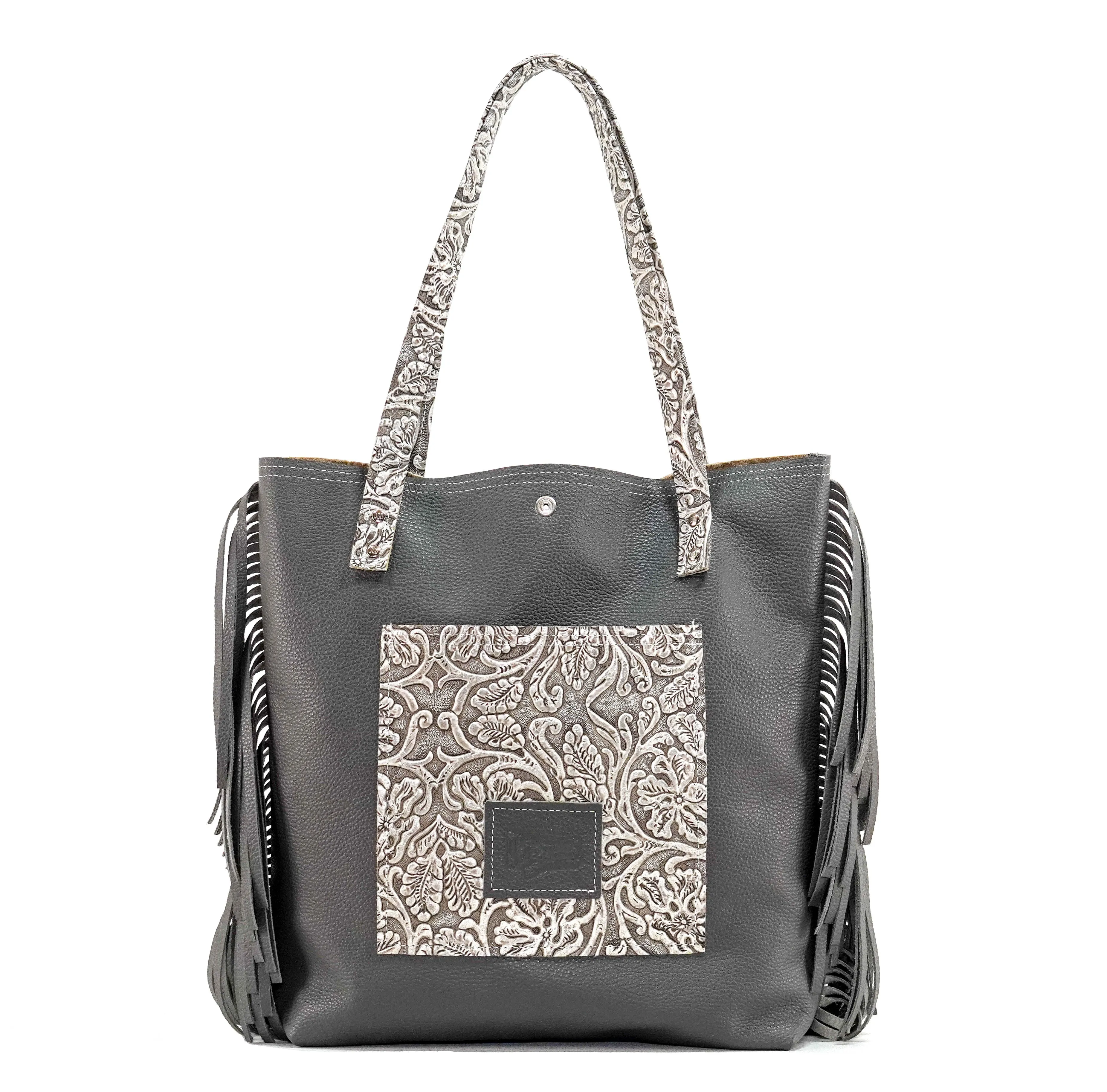 Trisha - All Embossed w/ Silver tool