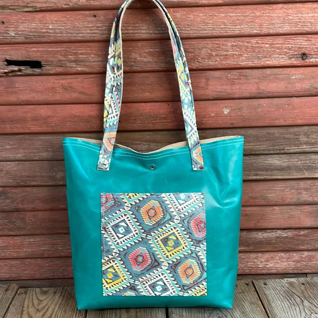 Trisha - Blank Slate w/ Rainbow Aztec