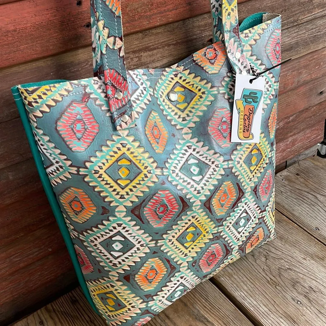 Trisha - Blank Slate w/ Rainbow Aztec