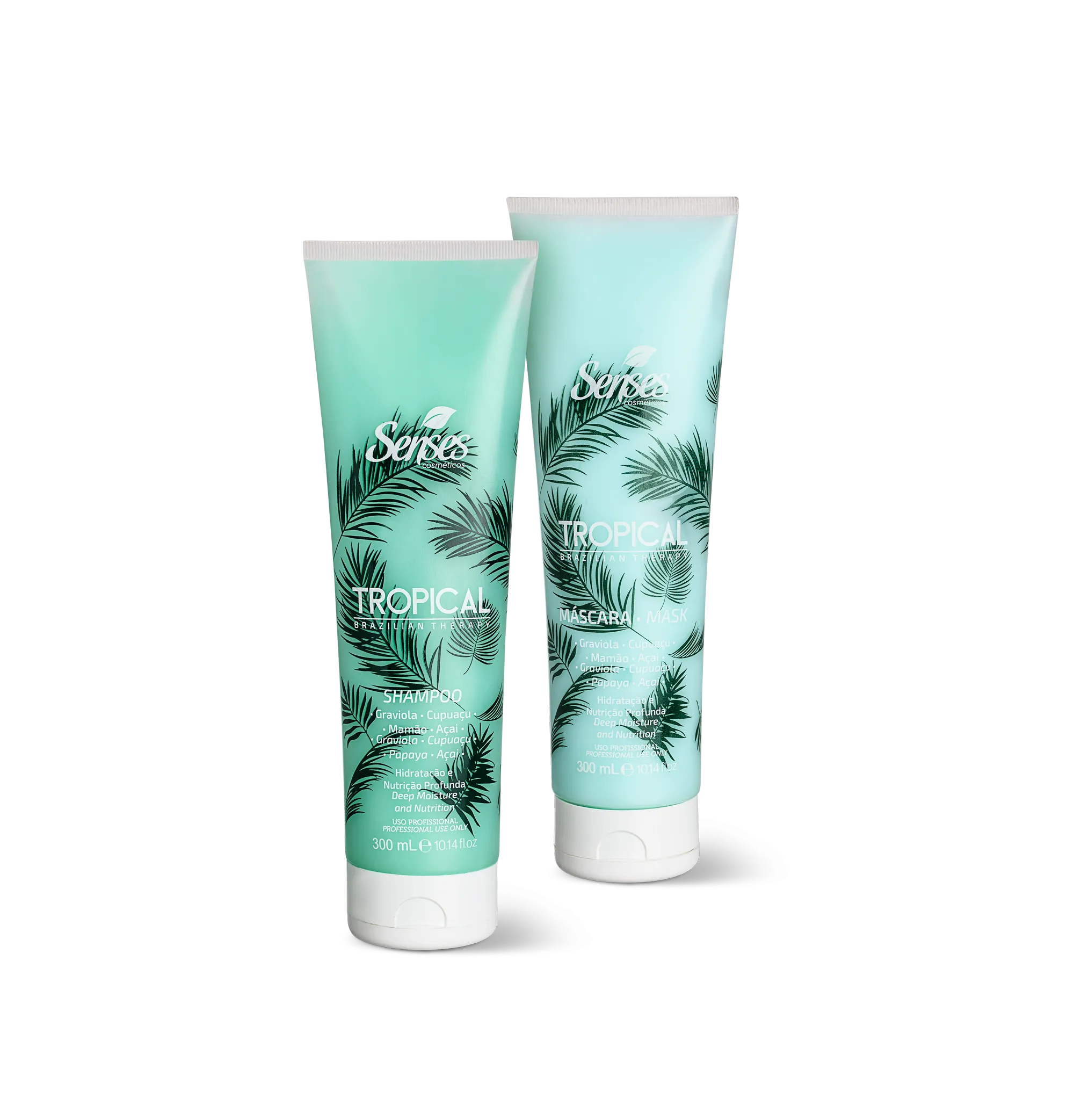 Tropical Home Care Brazilian Natural Actives Hair Nourishing Kit 2x300 - Senses