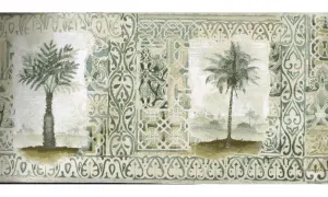 Tropical Palm Tree SP76491 Wallpaper Border