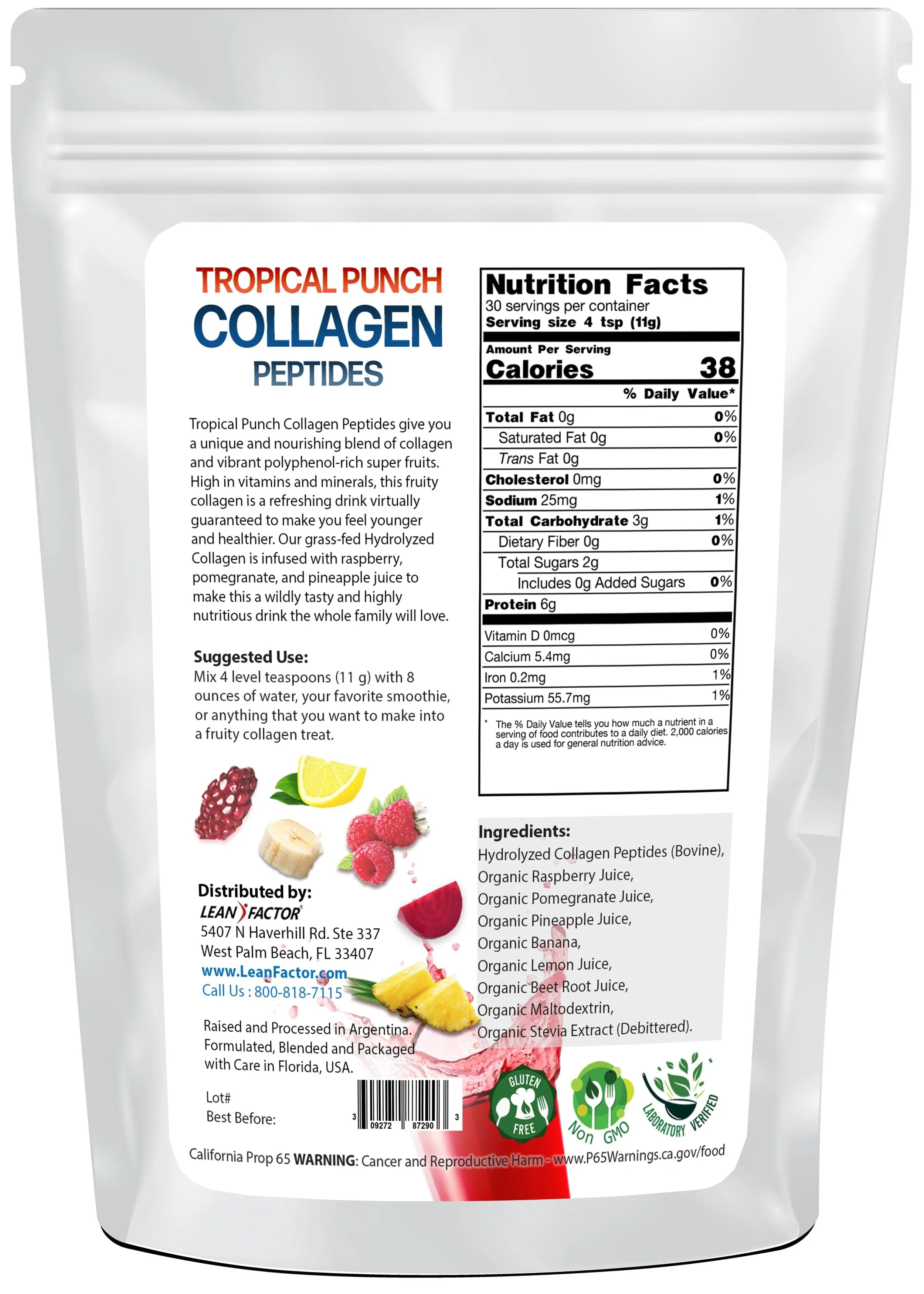 Tropical Punch Collagen Peptides