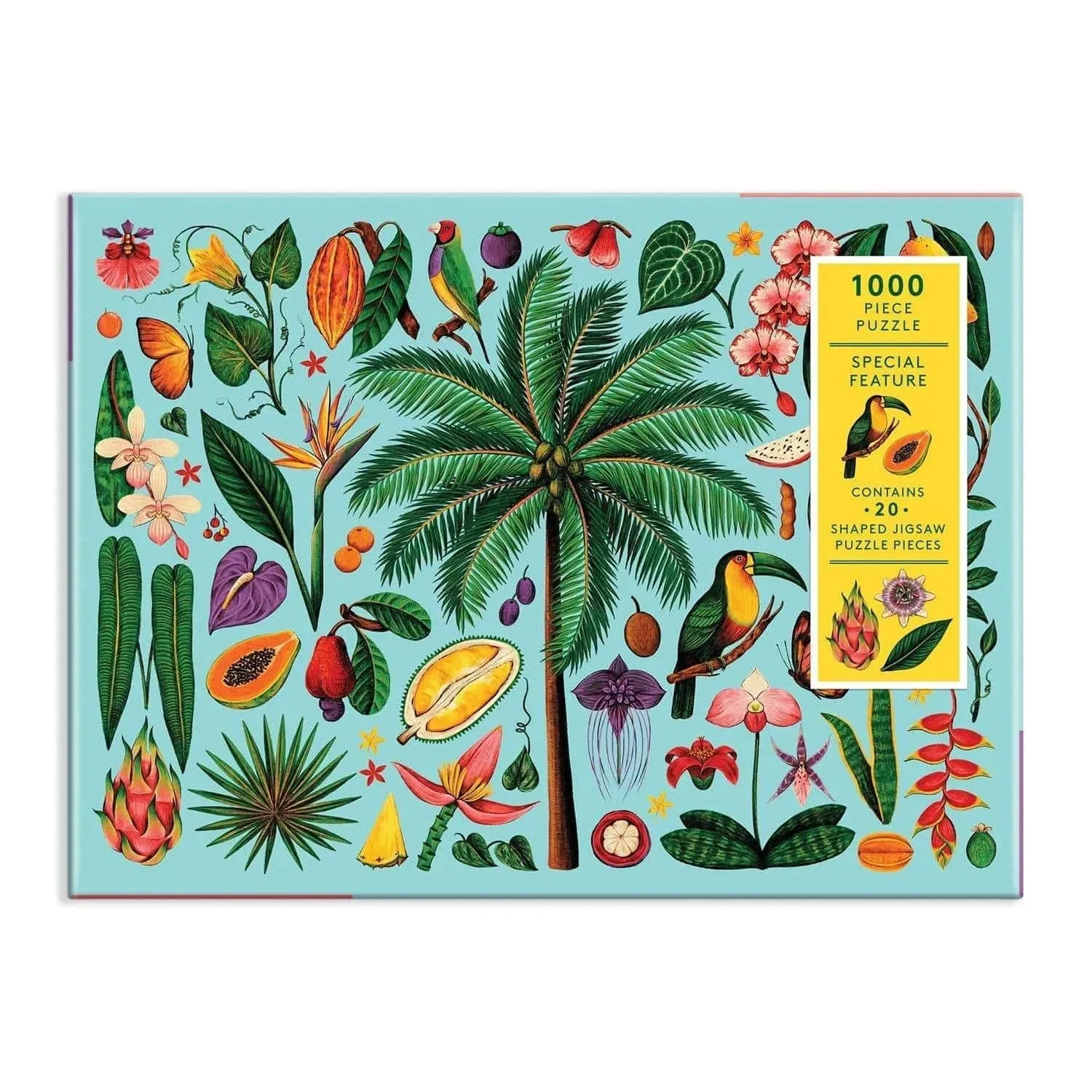 Tropics 1000 Piece Puzzle with Shaped Pieces