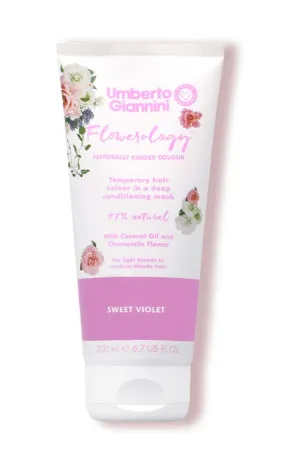 Umberto Giannini - Flowerology - Masque colorant temporaire "sweet violet"  - 200ml