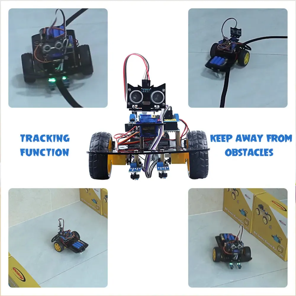 UNO Smart Robot Car Kit for Arduino Robotics for Kids Ages 8-12 12-16 STEM Toys Science Kits Coding Robots Toys