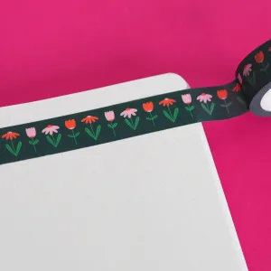 Verdant Floral Washi Tape