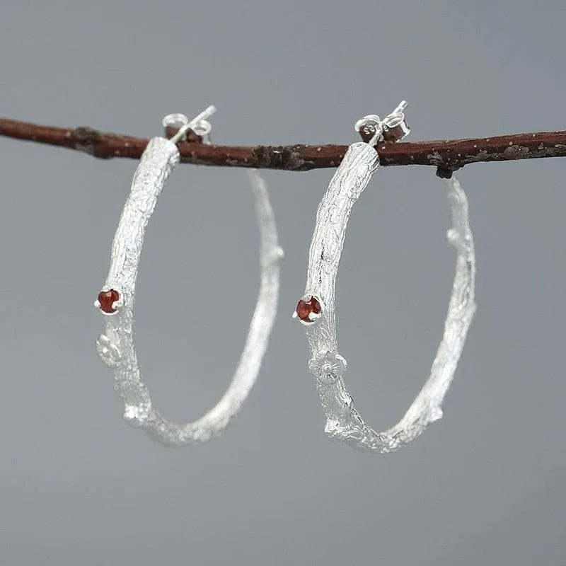Vintage Fashion Hoop Earrings