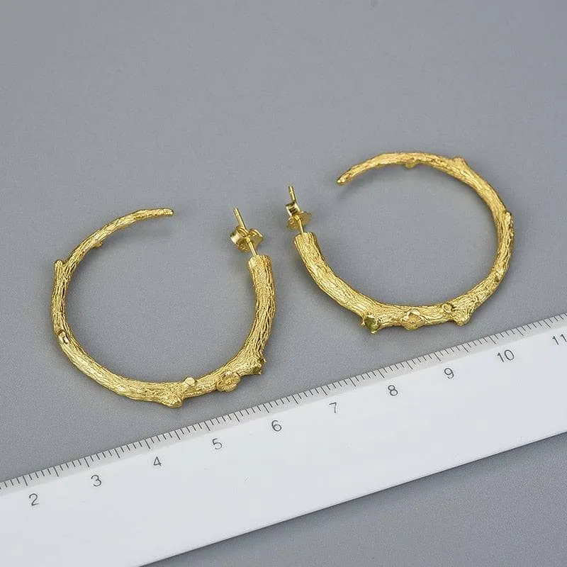Vintage Fashion Hoop Earrings