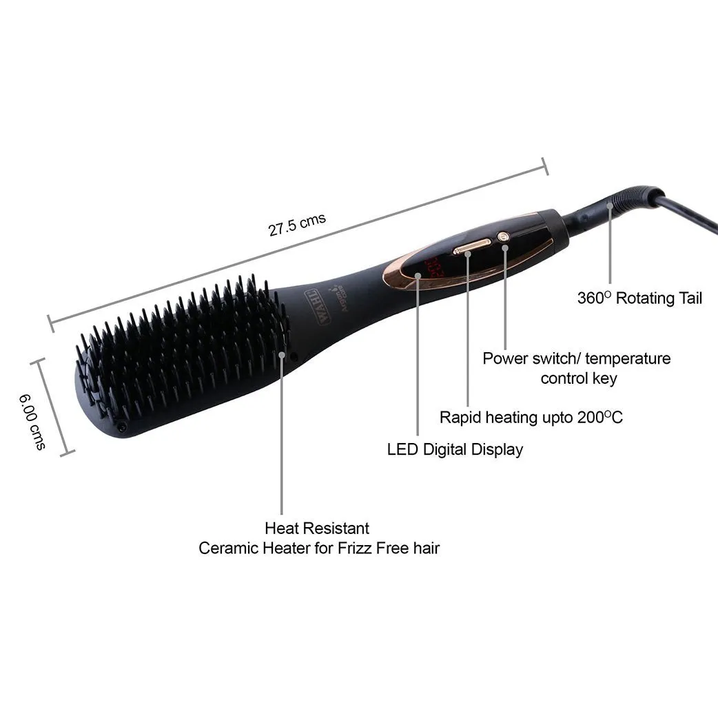Wahl Argan Care Smart Brush - Black