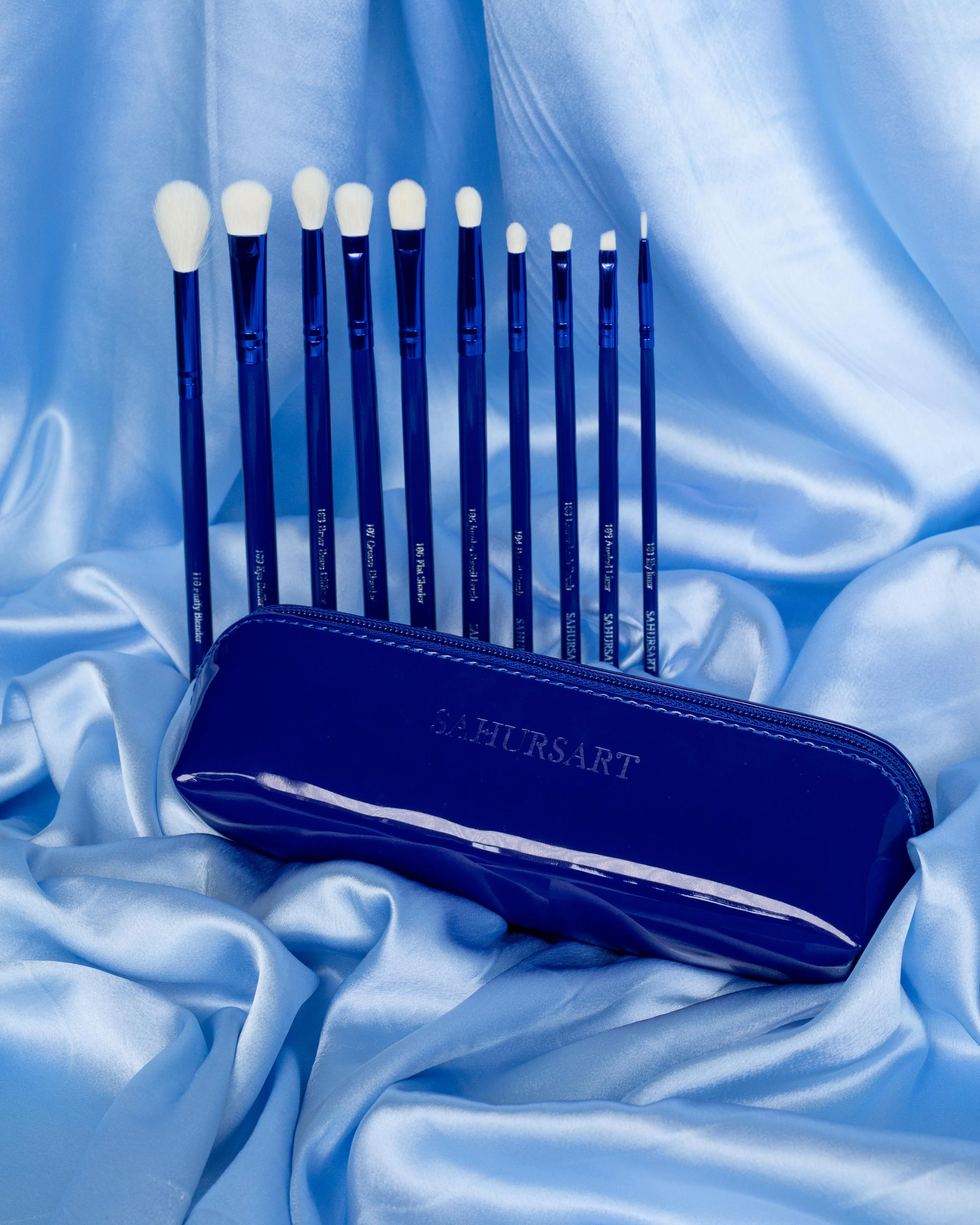 WATERLILY- 10 Piece Eye Brush Set