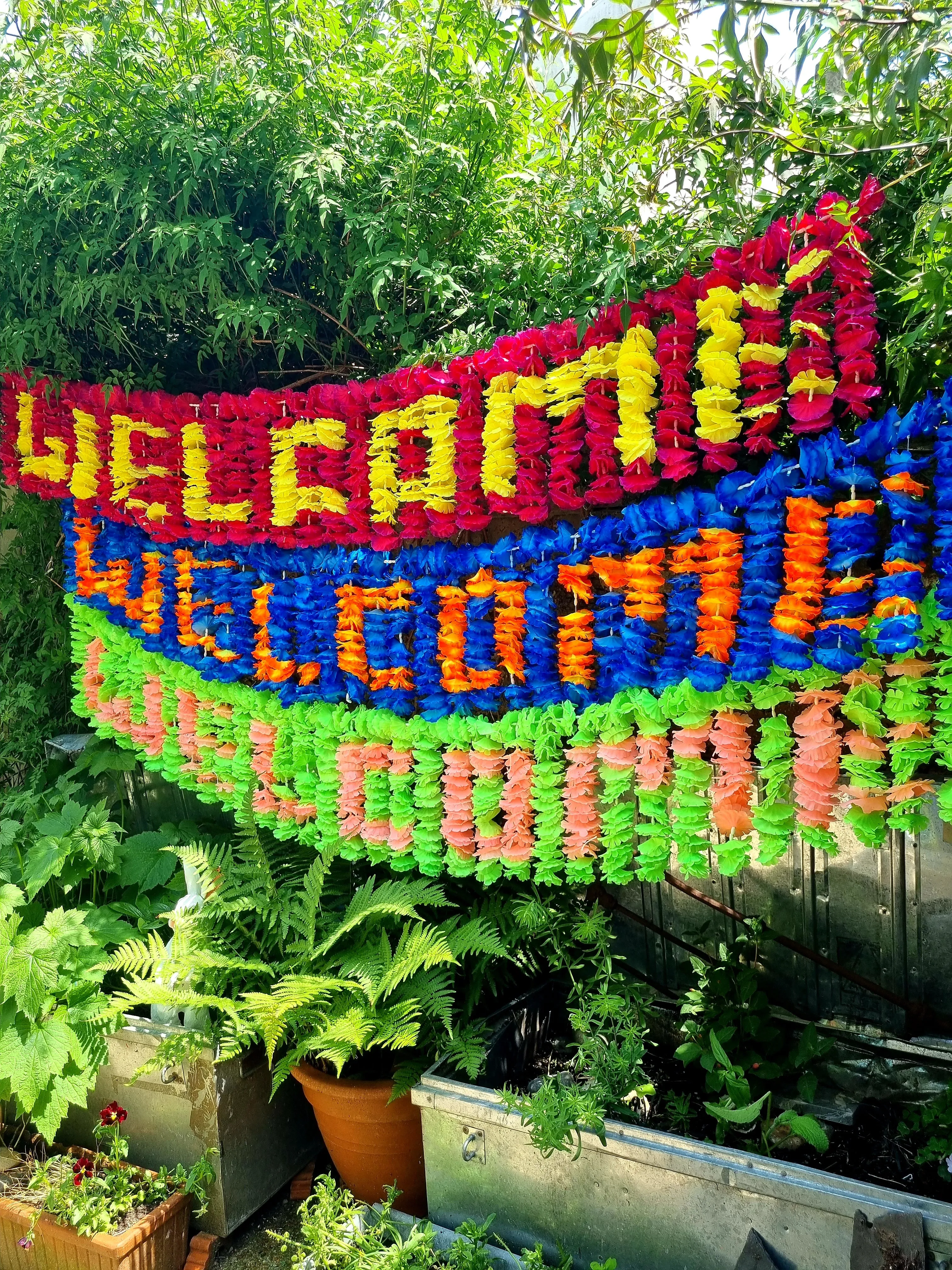 Welcome Flower garlands