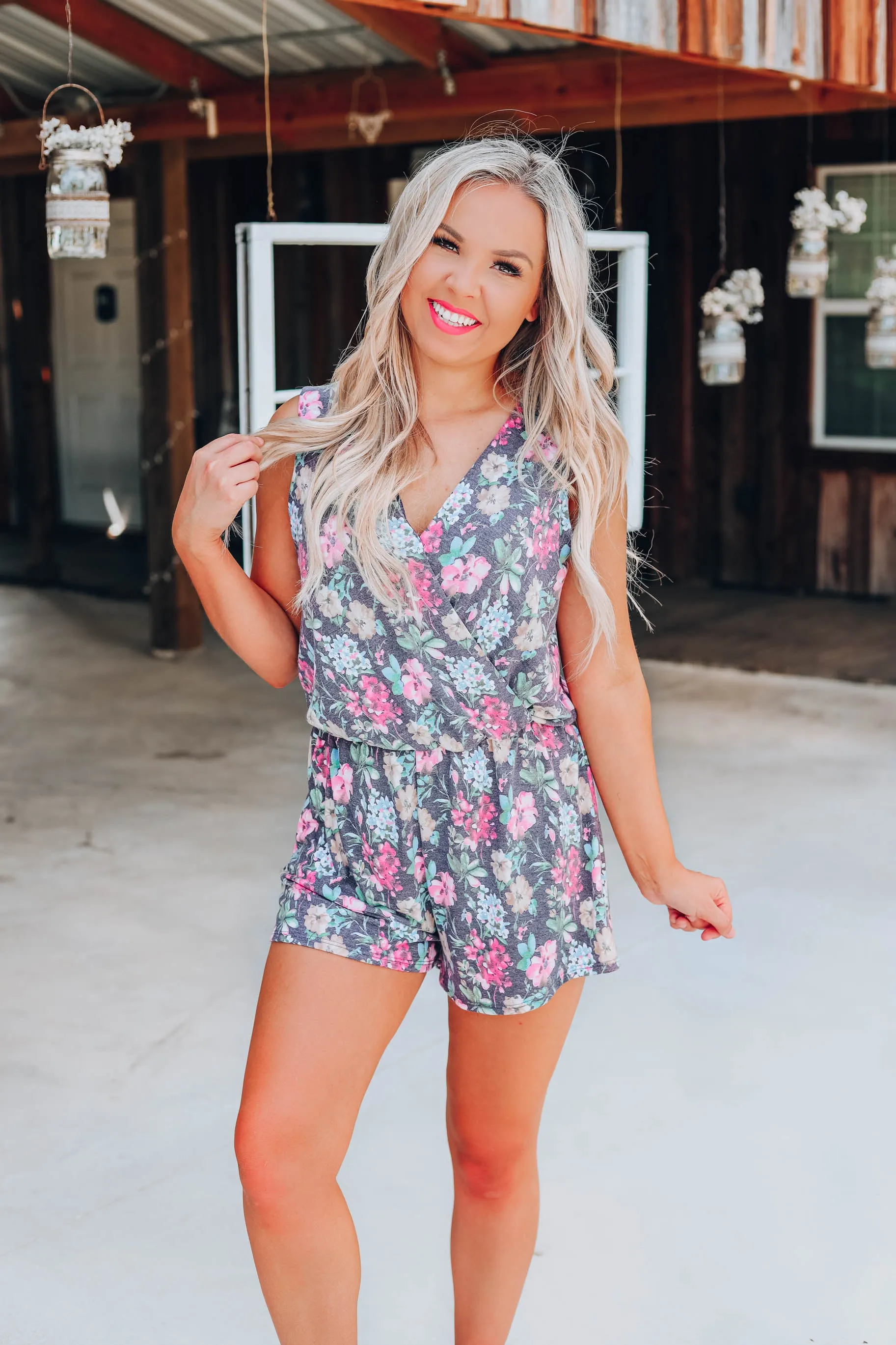 Wild Flowers Floral Romper