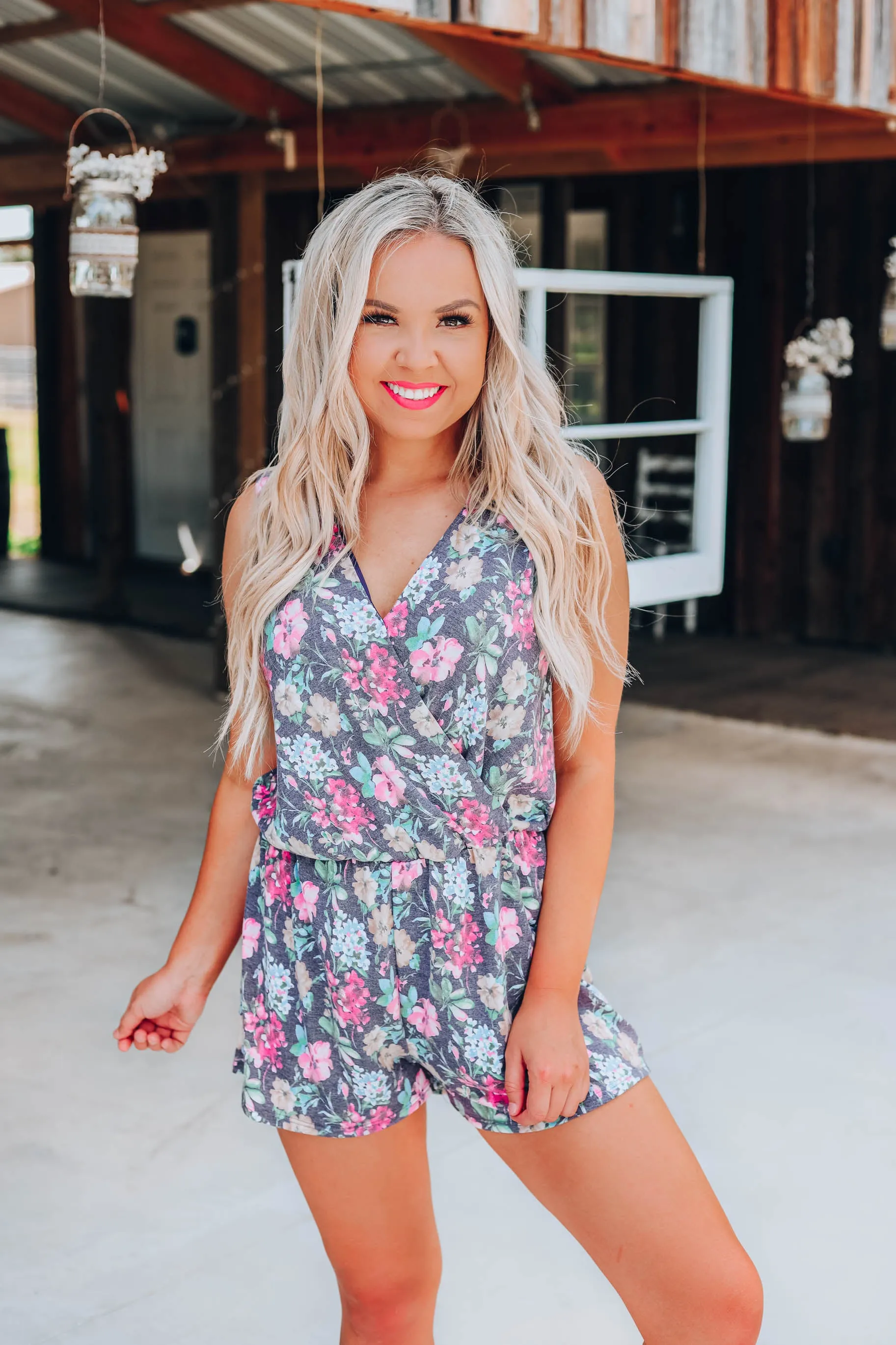 Wild Flowers Floral Romper